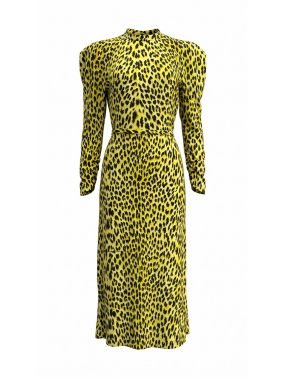 Zadig & Voltaire Racyl Leopard Silk Midi Dress Medium M NWT $848